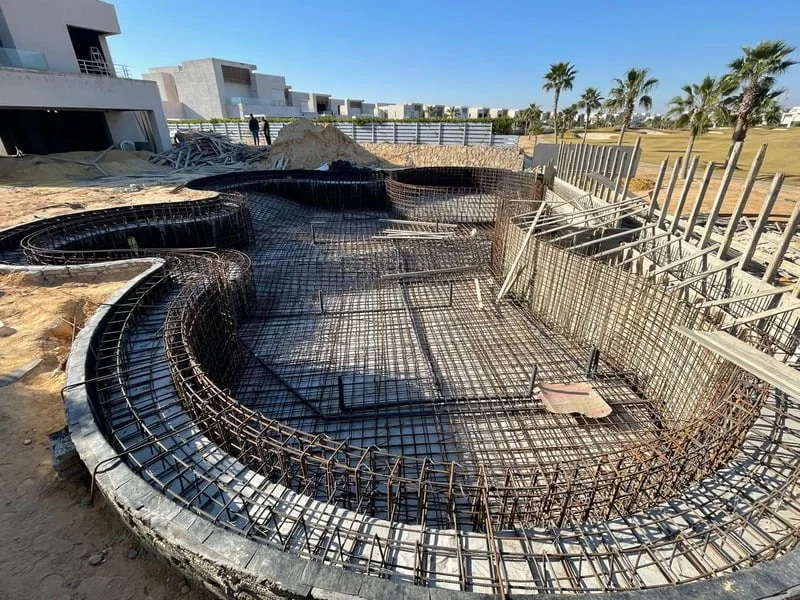 شبكة التسليح في Hacienda Bay